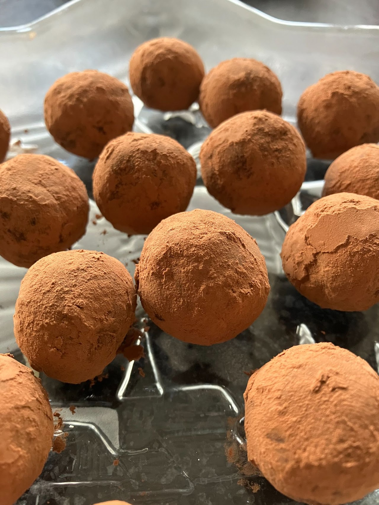 Almond-Chocolate Truffles