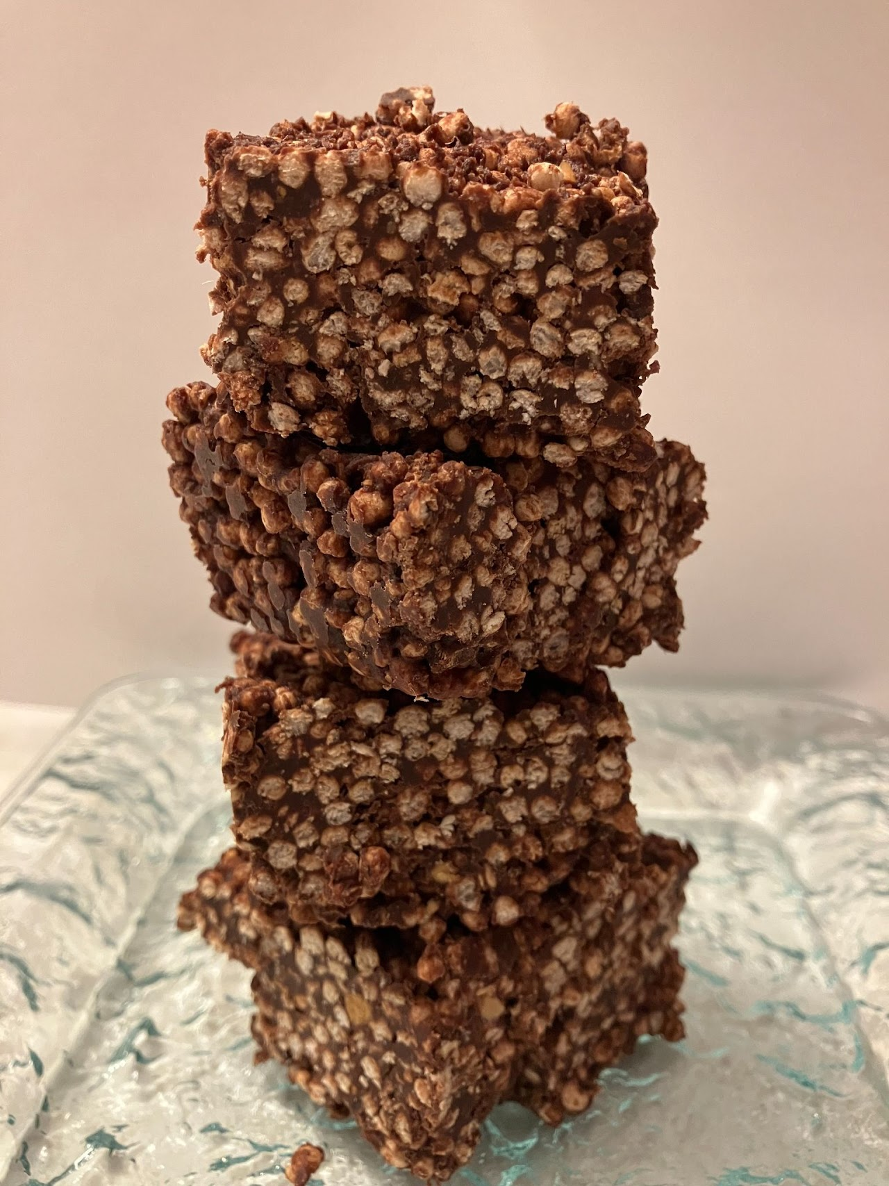 Puffed PB Chocolate Squares – Version 1