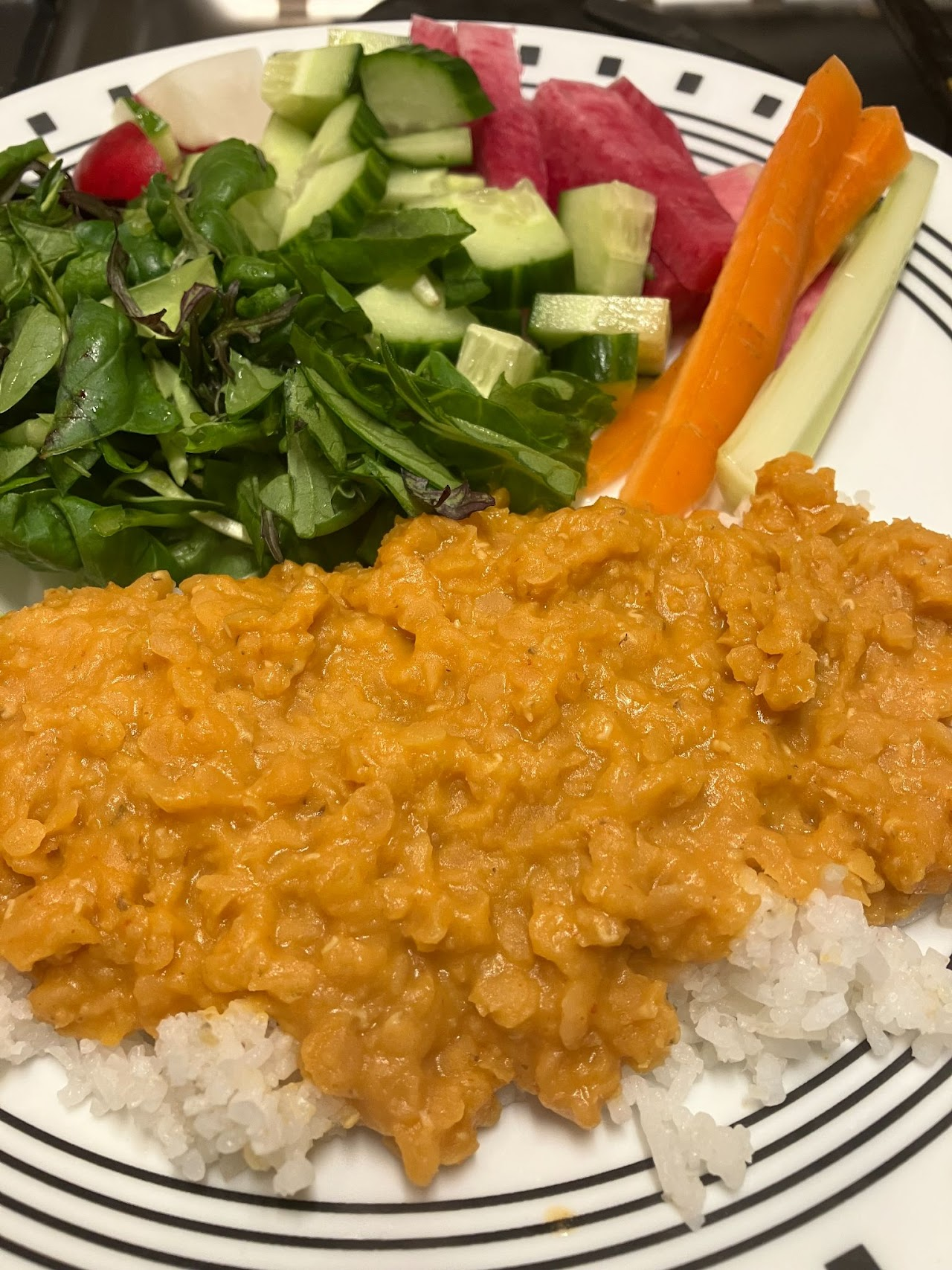 Thai Curried Lentils