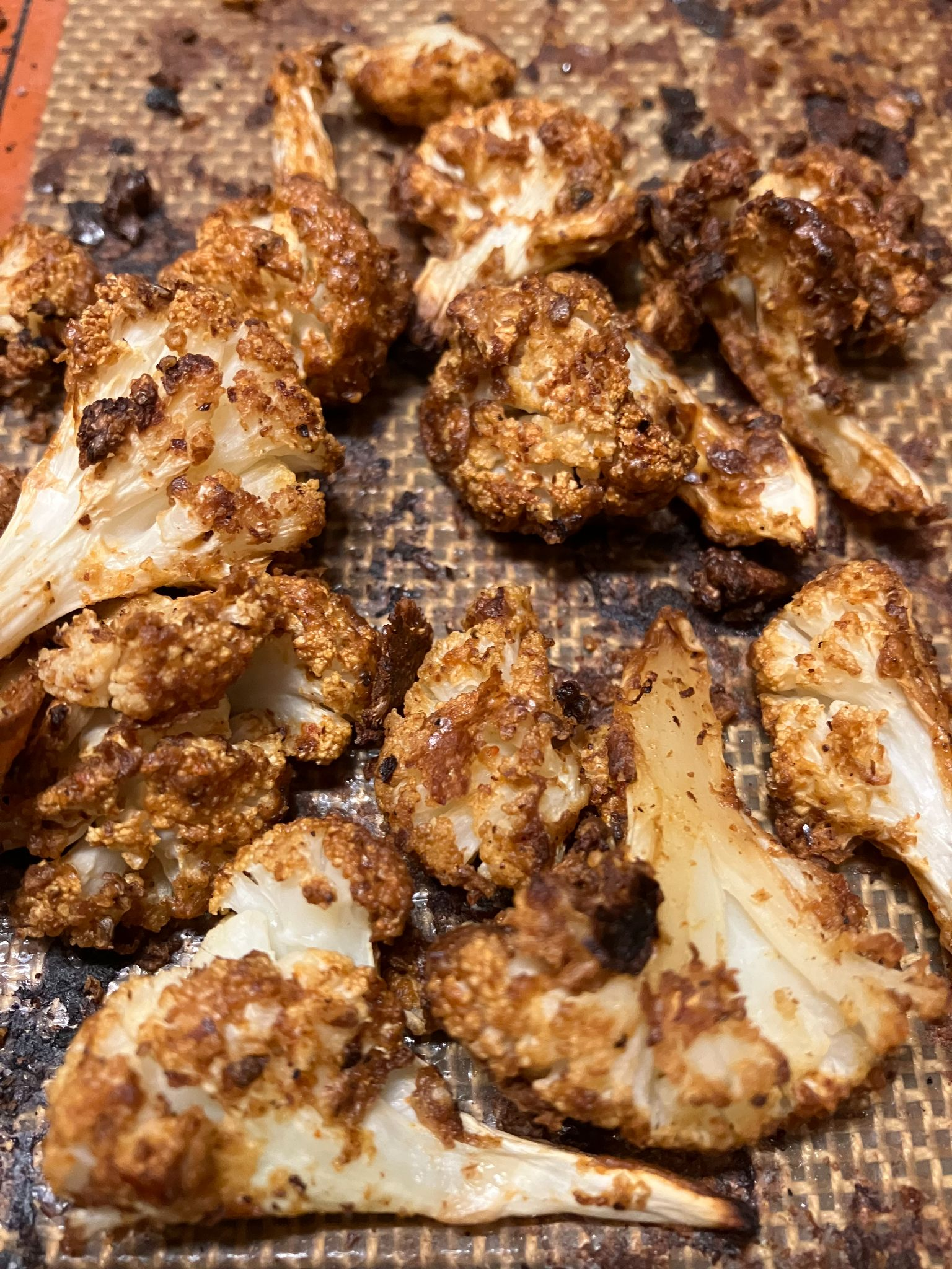 Savoury Roasted Cauliflower